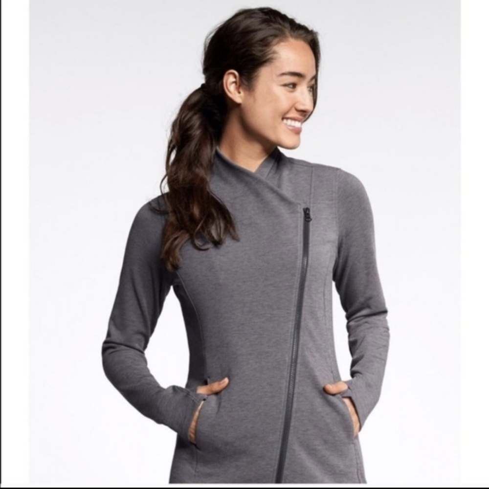 Athleta zip up active/lounge sweater